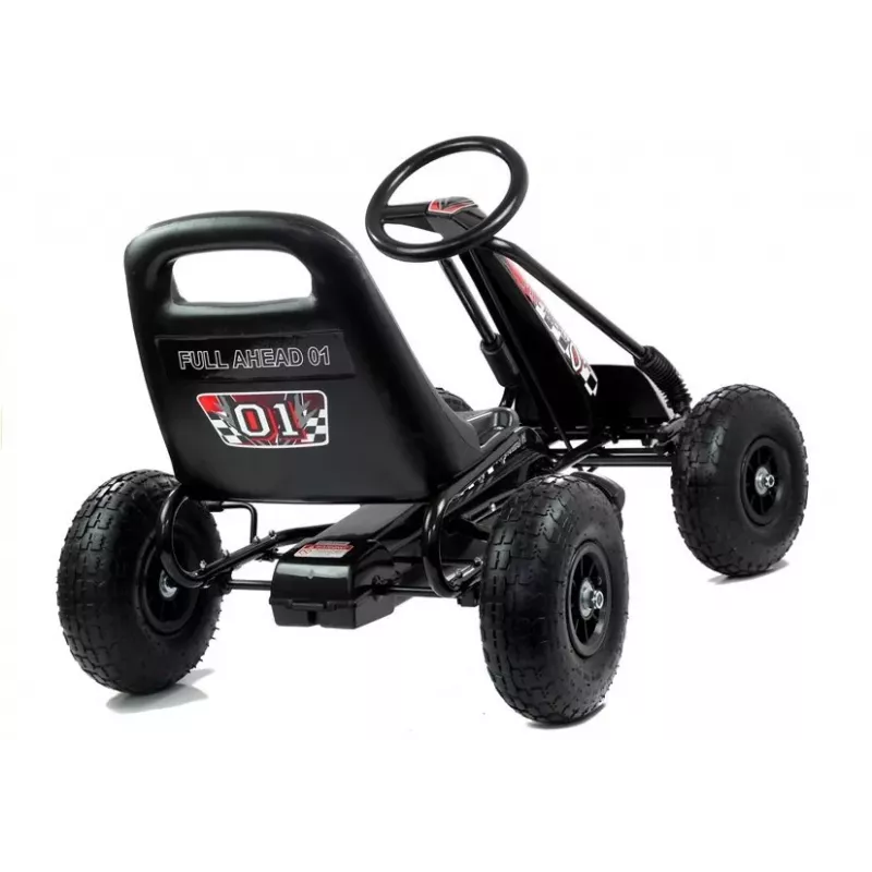 LEAN TOYS LEAN CARS A-15 Go-Cart must, pumbatavad rattad