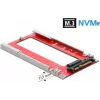 DeLOCK U.2 to M.3 / NF1 Converter – PCIe 4.0 NVMe Adapter, SFF-8639 to SFF-8611/8612