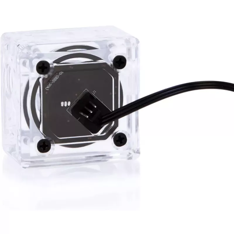Alphacool Eisfluegel Aurora HighFlow voolunäidik tahhomeetri signaaliga (läbipaistev)