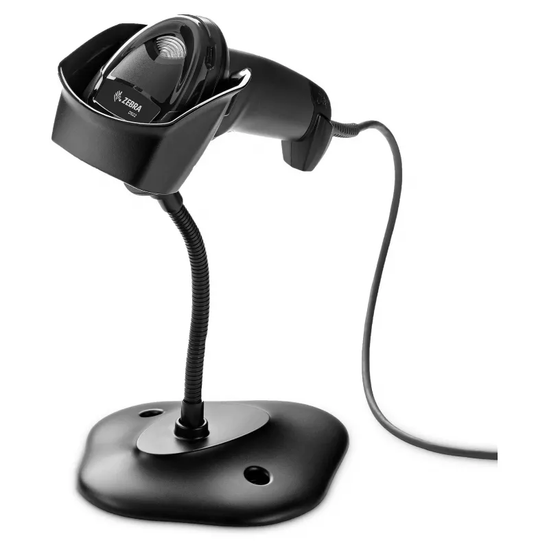 Zebra DS2208 pihukoodilugeja 1D/2D LED vöötkoodiskanner must USB