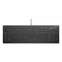 CHERRY Contour Design Active Key AK-C8112 Full-Size Wired USB Scissor-Switch Keyboard QWERTY Black