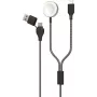 2GO 797385 USB-C magnetiline eralduskaabel, 1,8 m, USB-A - USB-C, hall