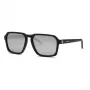 PHILIPP PLEIN SPORT meeste päikeseprillid SSP030 - 59/17/145 mm, must atsetaatraam, hallid klaasid, UV400 kaitse