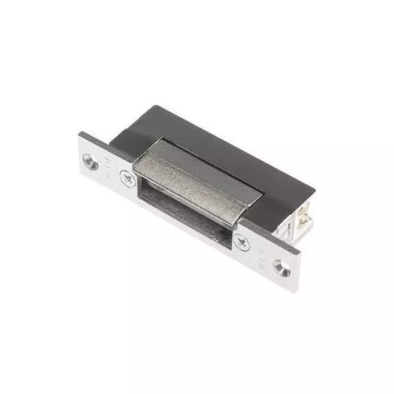 SCOT ES-S12AC/DC-B PROFI Sümmeetriline elektriline lukustus, 12V AC/DC, fail-secure, 3000N hoidmisjõud, hall/hõbe