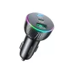 Joyroom 3-in-1 autolaadija Bluetooth FM-saatjaga, 70W PD, must (JR-CL26)