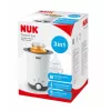 NUK Thermo 3-in-1 Baby Bottle & Food Warmer with Steam Heating, White/Black, 7.6 cm Chamber