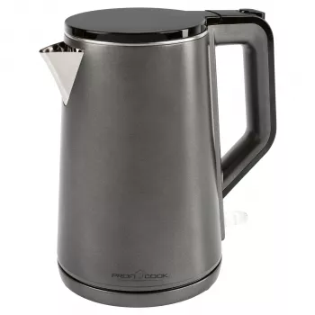 PROFI COOK Elektriline veekeetja PC-WK 1290 Antratsiit - 1,5L mahutavus - 2200W