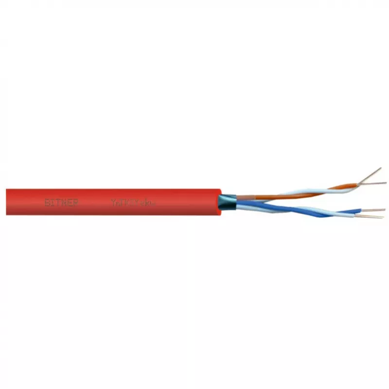 BITNER YnTKSYekw Tulekahjusignaalikaabel 1x2x0,8 mm - 100 m Hall