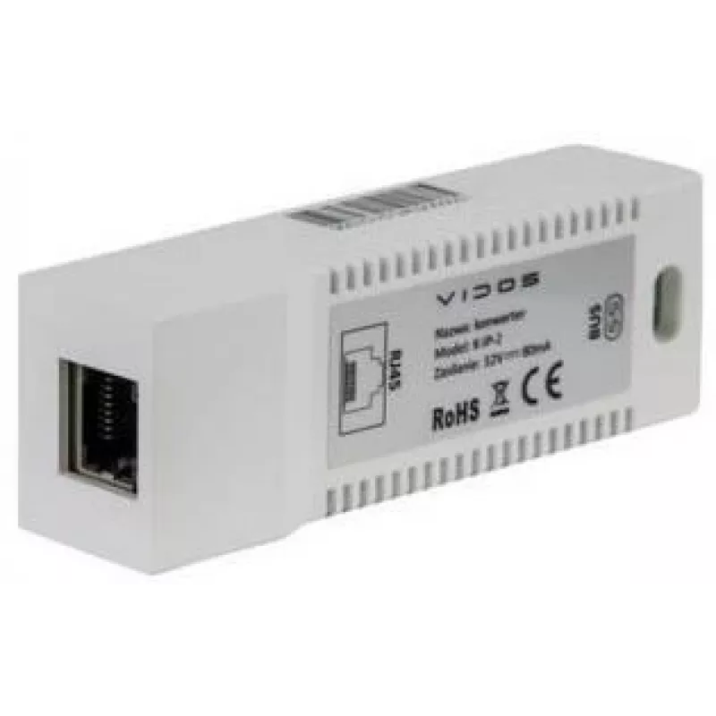 VIDOS 2IP K-IP-2 Konverter VIDOS DUO 2-juhtmeline intercomsüsteemi jaoks