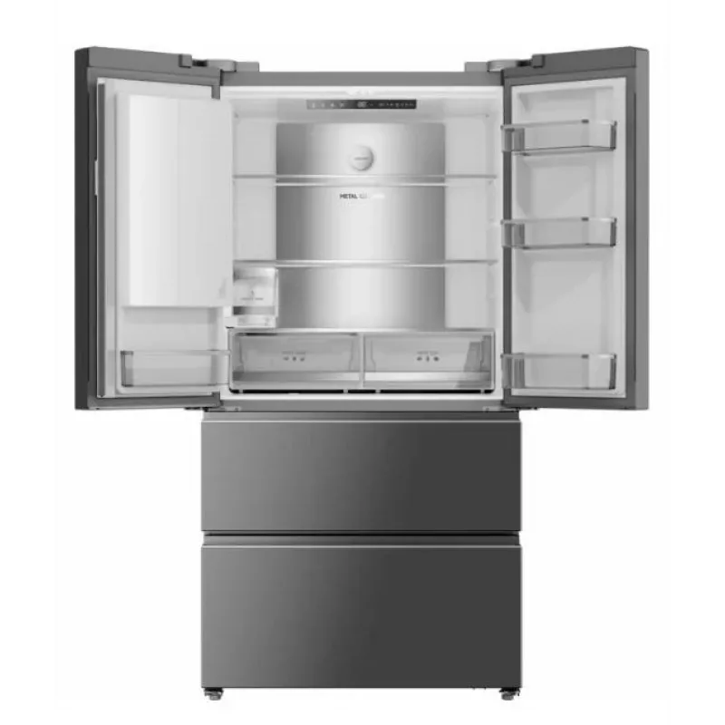 DREAME DRF560WMXEEUP French Door Külmik-Sügavkülmik, 561 L, Platinum Inox, Wi-Fi, No Frost