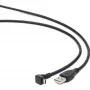 Gembird USB 2.0 kaabel USB-A – Micro-USB-B 1,8 m must 90-kraadise nurga all