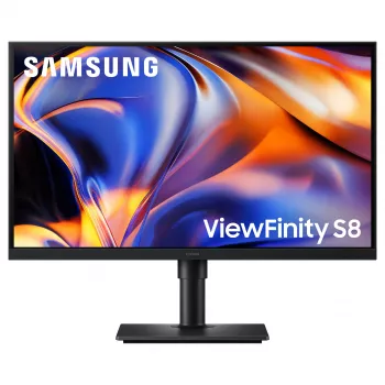 Samsung 27-tolline ViewFinity S8 S80HF 4K UHD IPS monitor USB-C 90W, kõrguse reguleerimisega, HDR400