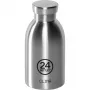 24Bottles Clima Bottle Brushed Steel 330 ml