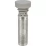 24Bottles Infuser Lid Grey - roostevabast terasest ja silikoonist keeratav kork 24Bottles pudelitele