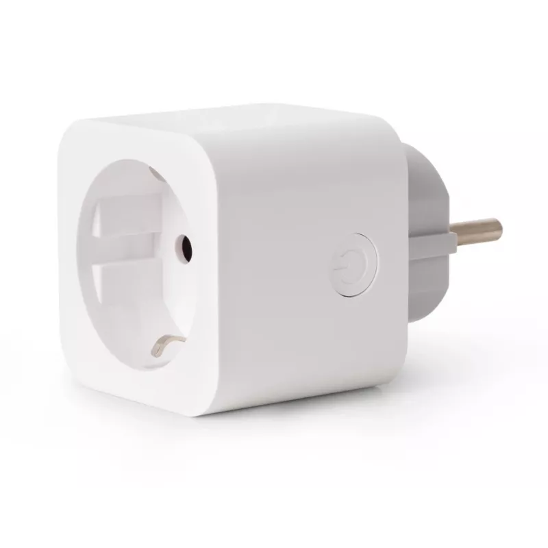 ENTAC WiFi nutikas pistik energiamonitooringuga Valge