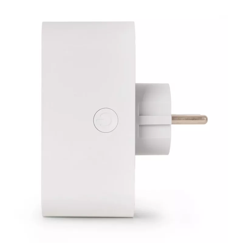 ENTAC Smart WiFi Double Socket Adapter ES-DSA-WIBLE, White, 2 Outlets, 3680W