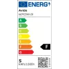 Avide LED-pirn valge hõõgniidiga minigloob 4,5W E27 soe valge 2700K