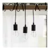 Avide LED-pirn valge hõõgniidiga minigloob 4,5W E27 soe valge 2700K