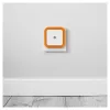 ENTAC Night Light 0.5W Square Warm White Orange Dusk Sensor