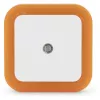 ENTAC Night Light 0.5W Square Warm White Orange Dusk Sensor