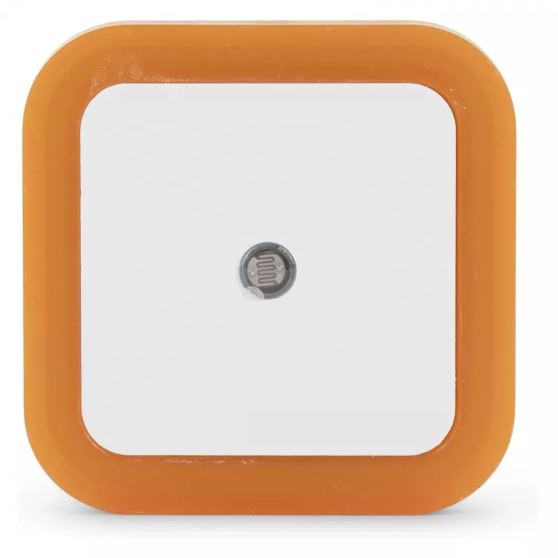 ENTAC Night Light 0.5W Square Warm White Orange Dusk Sensor