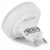 ENTAC LED Night Light 0.5W Round Warm White with Dusk Sensor