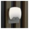 ENTAC Night Light 0.5W Square Warm White with Dusk-to-Dawn Sensor