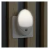 ENTAC LED Night Light 0.5W Oval Warm White with Dusk Sensor
