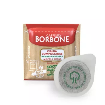 Caffè Borbone Miscela Rossa 44mm ESE süsteemi kohvipadjad 100 tk, igaüks 7,2 g