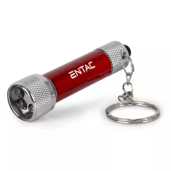 ENTAC 5 LED Keychain Flashlight Red