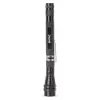 ENTAC EFL-1W-FLEX-ALU 1W LED-taskivalgusti teleskoopkaelaga, alumiinium, must