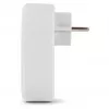 ENTAC seinakontaktpistikupesa 2x USB-A valge