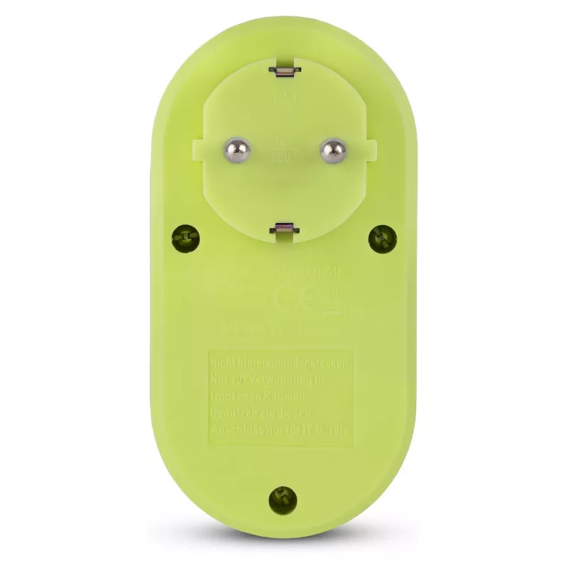 ENTAC Pistikupesa adapter 2x USB-A Lubjakas