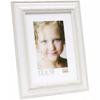Deknudt S221H1 Pildiraam A4 21x29.7 cm MDF Puit Valge Beež Pööratav