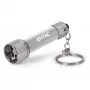 ENTAC 5 LED Keychain Flashlight Silver