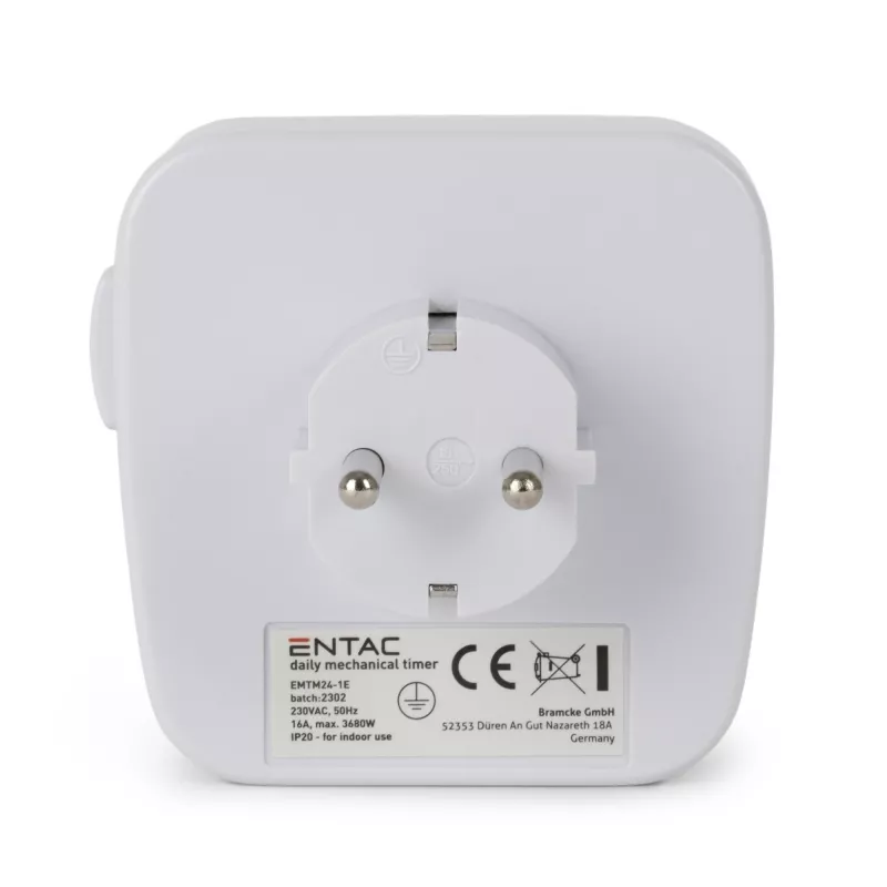ENTAC Mechanical Timer Mini 24 Hours 48 Programs