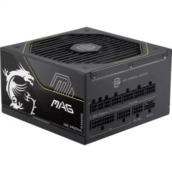 MSI MAG A1200PLS PCIE5 1200W 80 PLUS Gold Täielikult Modulaarne ATX Toiteplokk