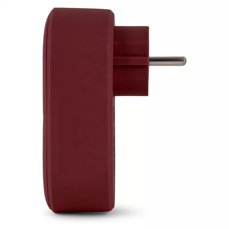ENTAC seinakontaktiadapter 2x USB-A Burgundia