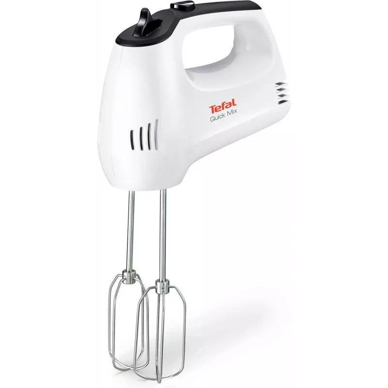 TEFAL HT3101 QuickMix Käsimikser, 300 W, 5 kiirust, turbo, valge