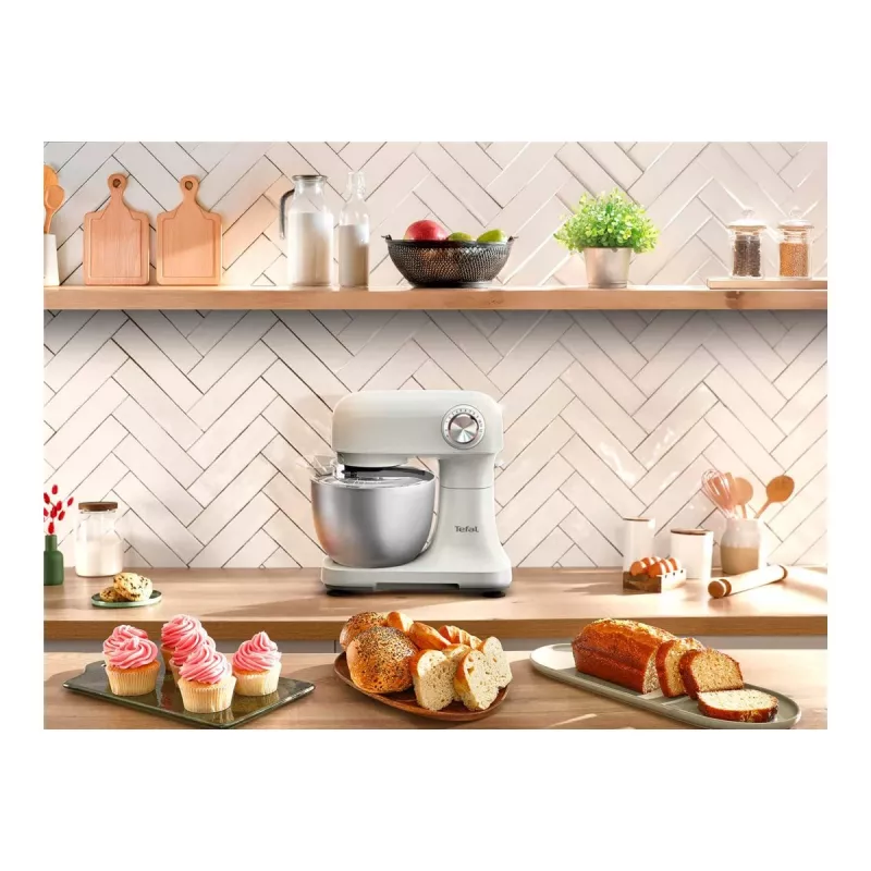 TEFAL QB140AF0 Bake Easy Segumasin, 500 W, 12 kiirust, 3,5 L kauss, beež
