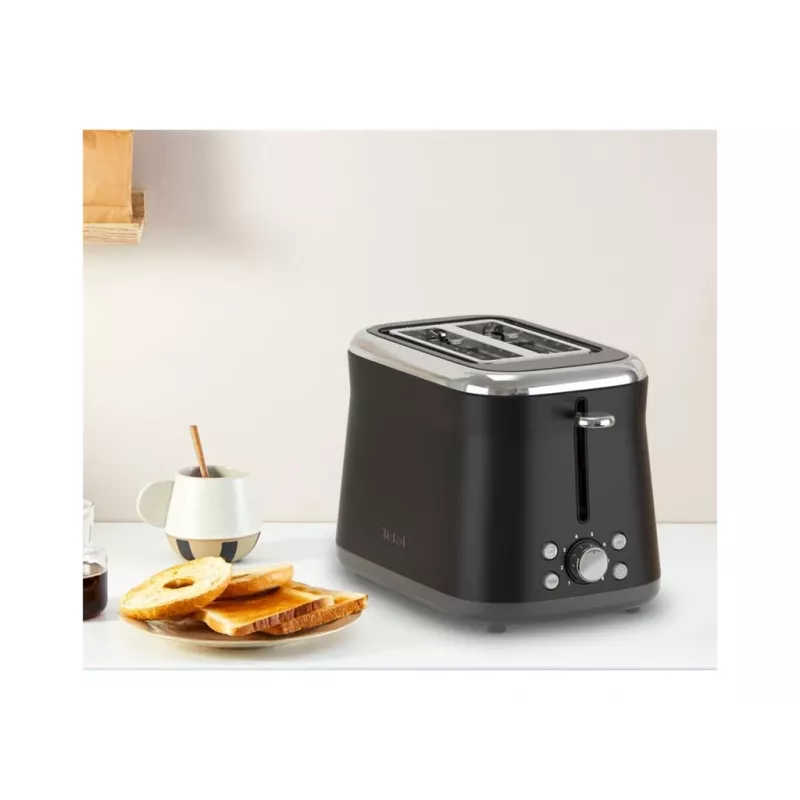 TEFAL Röster TT7208E0 Collection Retro 850 W 2 pesa roostevaba teras must