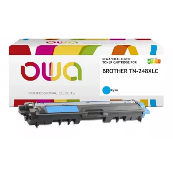 Armor OWA ühilduv toonerikassett must suure tootlikkusega Brother TN-248XLBK jaoks