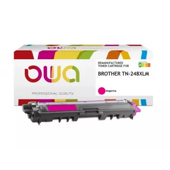 Armor OWA ühilduv toonerikassett magenta, eriti suure saagikusega Brother TN248XLM jaoks