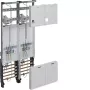 Hager ZK33X3T Täielik arvestipaneeli väli 1050mm 2 arvestikohta 2 jaotusvälja NRW SH MV N-Sachsen