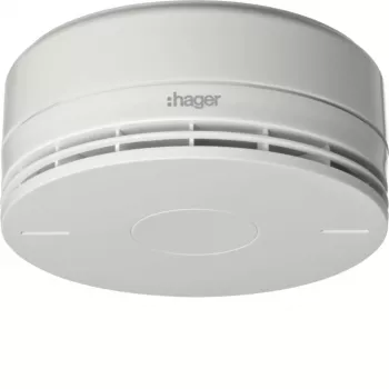 Hager RFM100D Traadita Suitsuandur Integreeritud Sireeniga