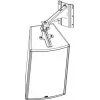 NEXO VNI-WM330 Seinakinnitusklamber kõlaritele P12 ja ePS10 (330 mm)