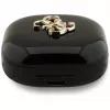 Guess 4G Metal Logo True Wireless Stereo Bluetooth Earbuds with Charging Case (Black)