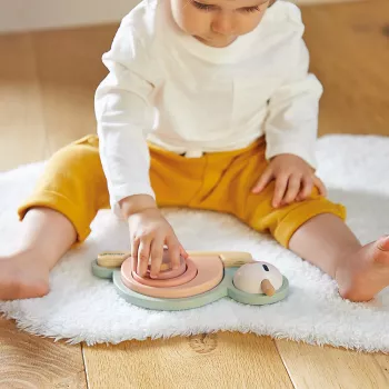 Janod Sweet Cocoon Snail Stacking Toy