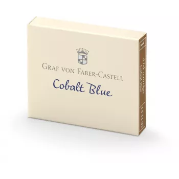 FABER-CASTELL Tindikassetid Graf von Faber-Castell Cobalt Blue 6-pakk (141101)