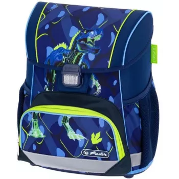 Herlitz Schulranzen Loop Plus T. Rex Explorer koolikotikomplekt